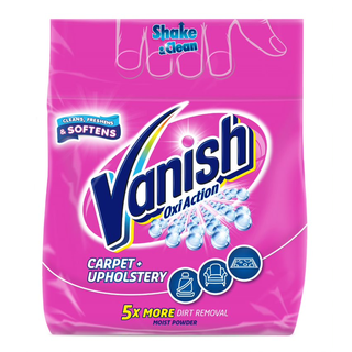 carpet vanish cleaner upholstery pink powder